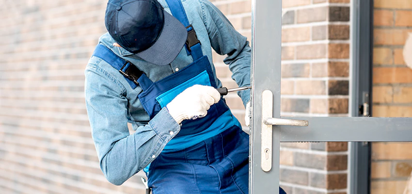 Pivot Storefront Door Locks Installation in Santa Fe Springs, California