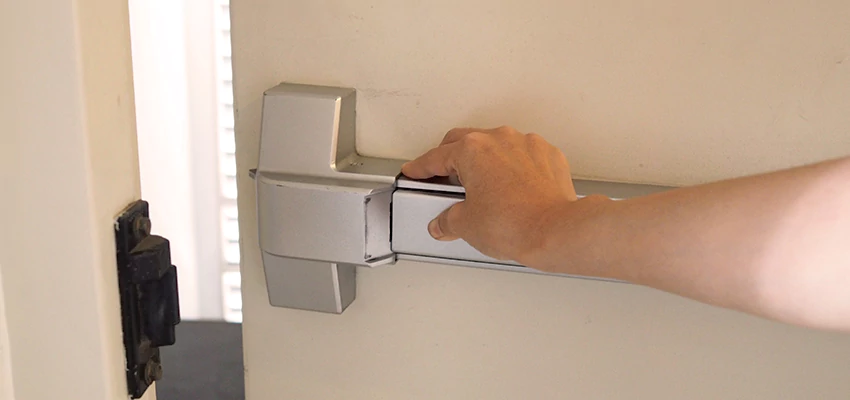 Roller Gate Panic Bar Installation in Santa Fe Springs, California